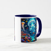 Poëtisch reizen in de zeebodem. mok (Voorkant rechts)