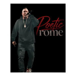 Poëtisch Rome Perfect Poster