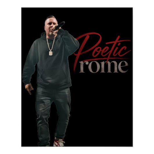 Poëtisch Rome Perfect Poster (Voorkant)