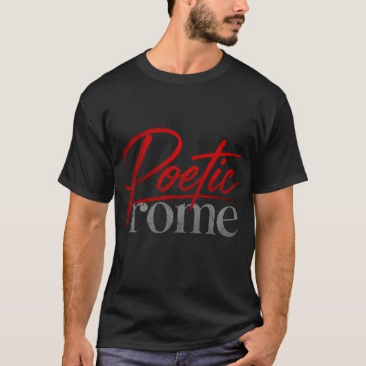 POETISCH ROME T-SHIRT (Voorkant)