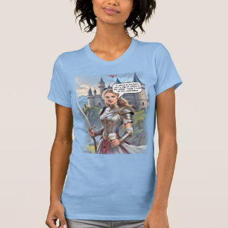 Poëtisch T-shirt met zelfvertrouwen