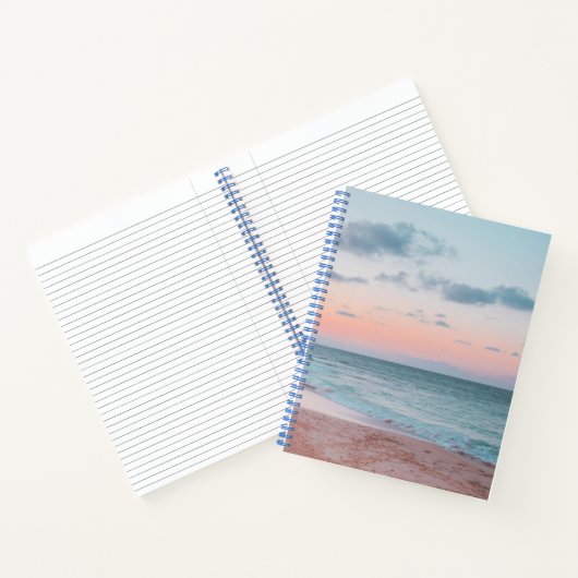 Poëtisch Zonsondergang Hemel Notitieboek (Binnen)
