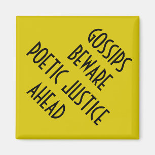 POETISCHE JUSTITIE MAGNET