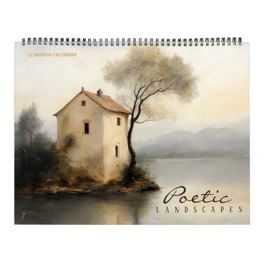 Poëtische landschappen kalender (Hoes)