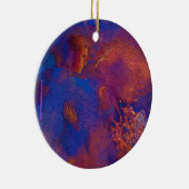 Poëtische liefhebbers keramisch ornament (Rechts)