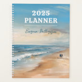 poëtische Ocean Scene schilderij Planner (Voorkant)