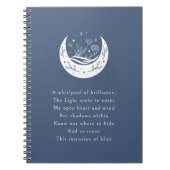 Poëtische Prompt voor Zelfreflectie Journaling Notitieboek (Voorkant)