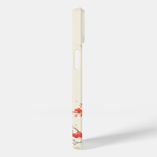 Poëtische Pruimenbloesem tak in de winter Case-Mate iPhone Case (Achterkant / Rechts)