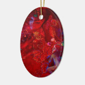 POETISCHE RODE ORNATIE KERAMISCH ORNAMENT (Links)