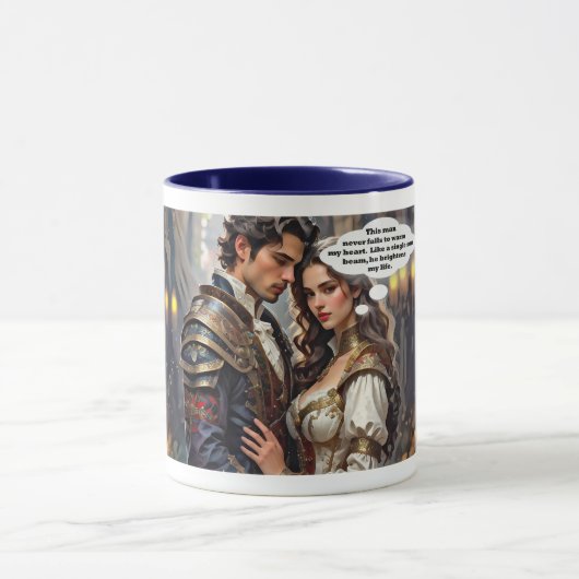 Poëtische Romance Mok (Midden)
