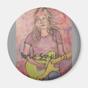 Poetische songstress magneet
