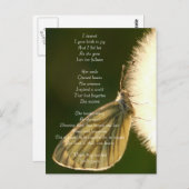 Poëtische uitdrukkingen - De geboorte van Joy Briefkaart (Voorkant / Achterkant)