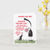 Poëtische Valentijns Kaart (Gele Bloem)