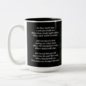 POetische witte roos mok (Links)