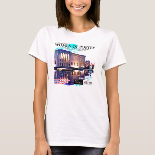 Poetrische vrouwen t-shirt (Voorkant)