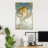 Poetry Allegory Art Nouveau Poster (Thuiskantoor)