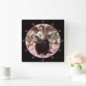 POETRY Allegory Fresco door Raffaello Sanzio Vierkante Klok (Huis)