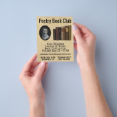 Poetry Book Club Flyer Walt Whitman Birthday (Hand)