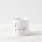 Poetry Daisy Flower Mug Espresso Kop (Voorkant)