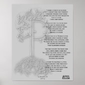 Poetry is live-Poster Poster (Voorkant)