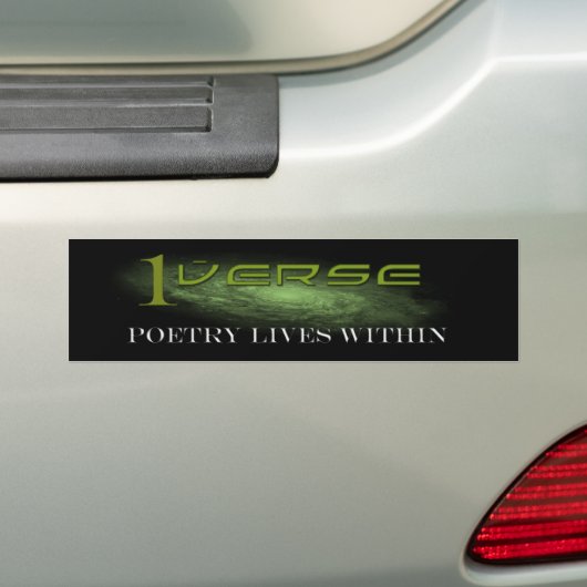 Poetry Lives Sticker (Op auto)