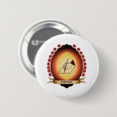 Poetry Mandorla Ronde Button 5,7 Cm (Voorkant /achterkant)