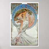 Poetry, Mucha Poster (Voorkant)