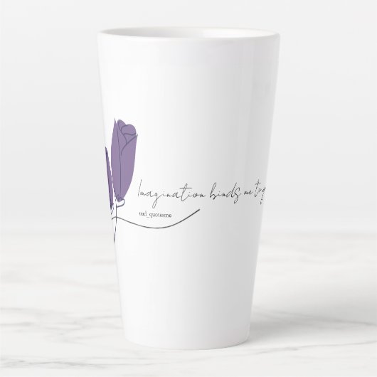 Poetry Mug Latte Mok (Voorkant)