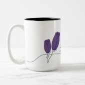 Poetry Mug Tweekleurige Koffiemok (Links)