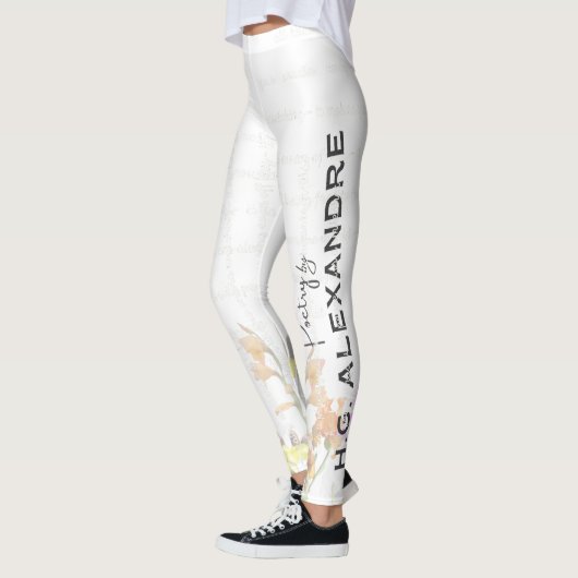 “Poetry Painted Softly” – Leggings (Links)