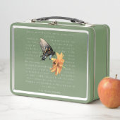 Poetry Painted Softly–Metal Lunchbox (In situ)
