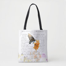 “Poetry Painted Softly”–ToteBag by H.G. Alexandre