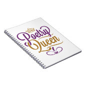 Poetry Queen Notitieboek (Rechterzijde)