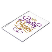 Poetry Queen Notitieboek (Linkerzijde)
