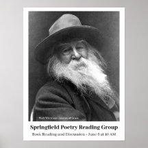 Poetry Reading Event Walt Whitman Jubileum