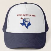 Poetry Society of Texas Cap Trucker Pet (Voorkant)