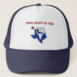 Poetry Society of Texas Cap Trucker Pet