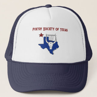 Poetry Society of Texas Cap Trucker Pet