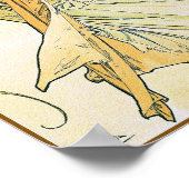 POETRY uit de serie "The Arts" van Mucha Poster (Hoek)