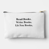 "Poetry will save us all" zippered pouch Etui (Achterkant)