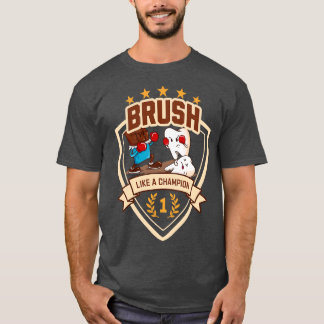 Poets als een kampioen tanden Win elke dag T-shirt