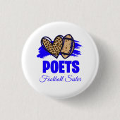 Poets Football Button -  (Voorkant)