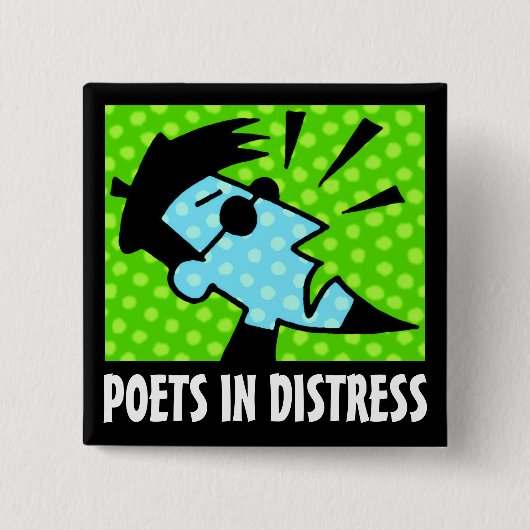 POETS IN DISTRESS DADDY COOL BUTTON (Voorkant)