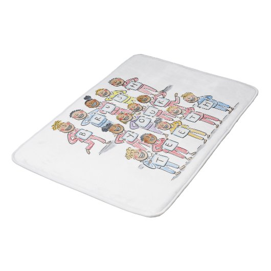 Poets je tanden badmat (Gekanteld)