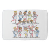 Poets je tanden badmat (Voorkant)