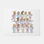 Poets je tanden deurmat (Voorkant)