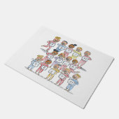 Poets je tanden deurmat (Schuin)