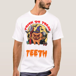 Poets je tanden Funny tandheelkundige mondhygiënis T-shirt