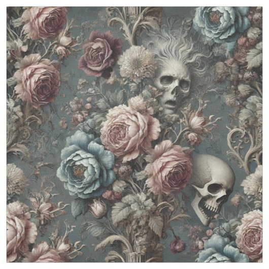 Poets Pending – Gothic Statement Tegel Stof (Swatch)