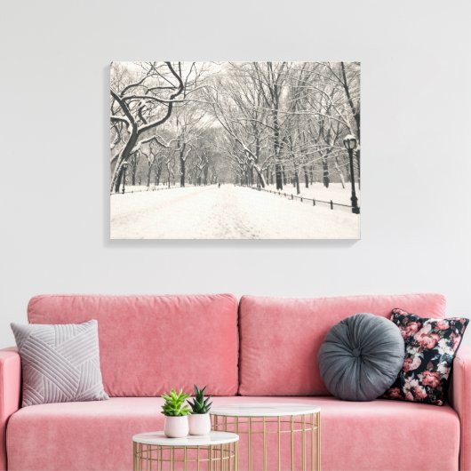 Poet's Walk - Central Park - Verenigde Staten Canvas Afdruk (Insitu (Woonkamer))